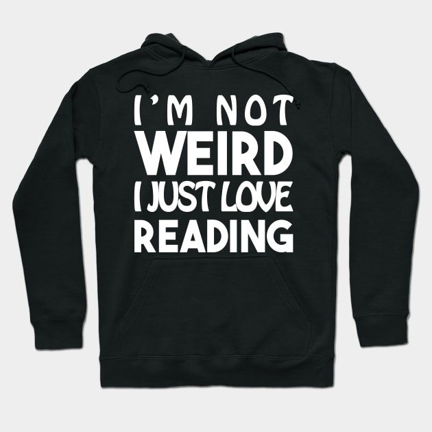 Sentence Weird : Reading°2 Hoodie by PolygoneMaste